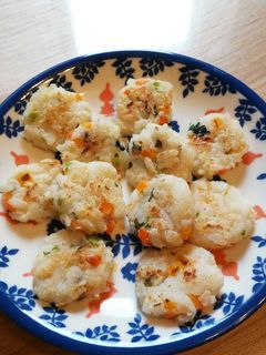 【離乳食 完了期】栄養満点うの花おやき-レシピのメイン写真