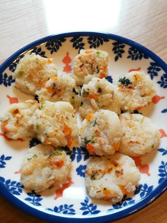 【離乳食 完了期】栄養満点うの花おやき-レシピのメイン写真