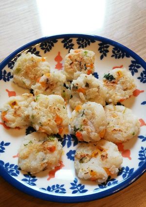 【離乳食 完了期】栄養満点うの花おやき-レシピのメイン写真
