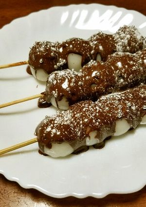 ☆簡単チョコみたらし団子☆-レシピのメイン写真
