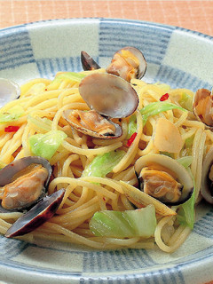 あさりとキャベツのパスタ-レシピのメイン写真