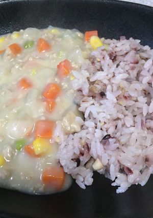 かける派　ひき肉とミックスベジのシチュー-レシピのメイン写真