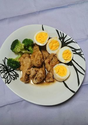 美味しい！！！鶏の手羽元と卵のコーラ煮-レシピのメイン写真