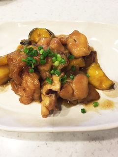 こってり!美味しいもも肉さつまいも炒め-レシピのメイン写真