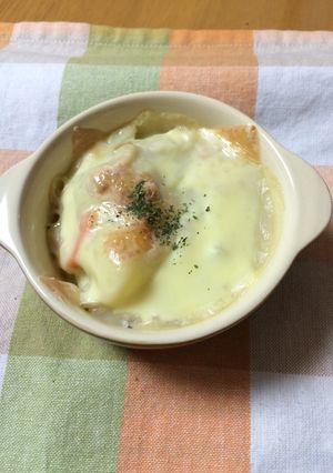 かける派♪豆乳とエノキのシチュードリア-レシピのメイン写真