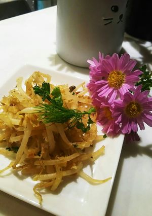 モヤシのチーズ&パン粉炒め✨-レシピのメイン写真