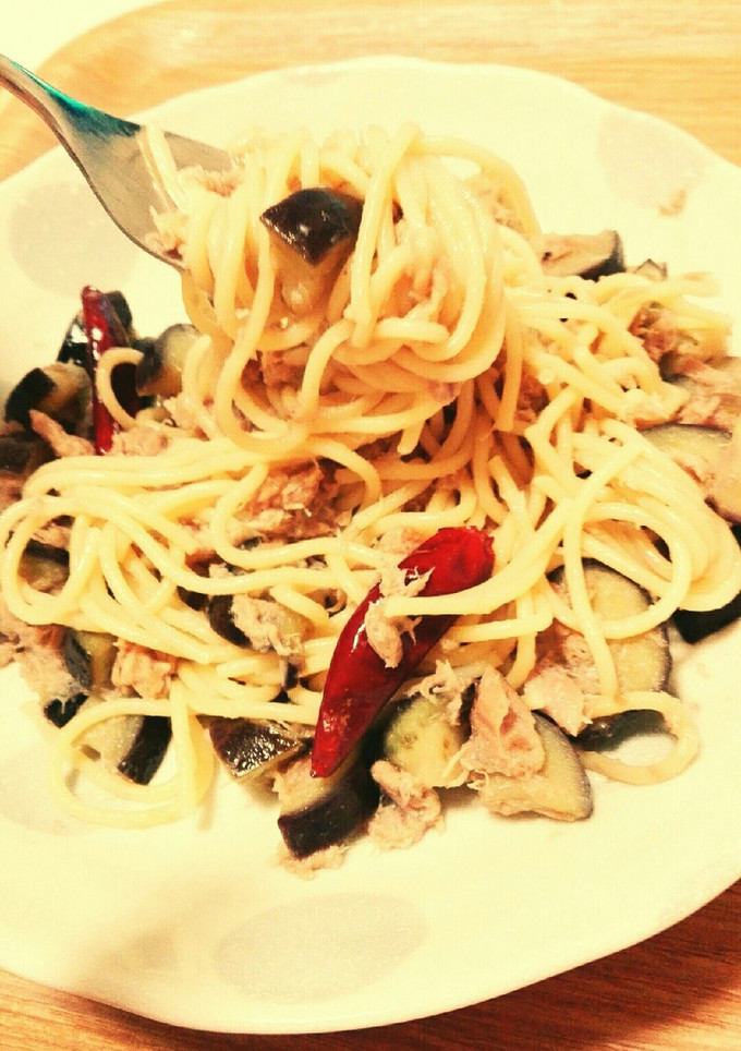 わたりガニ香る☆ナスとツナの和風パスタ-レシピのメイン写真