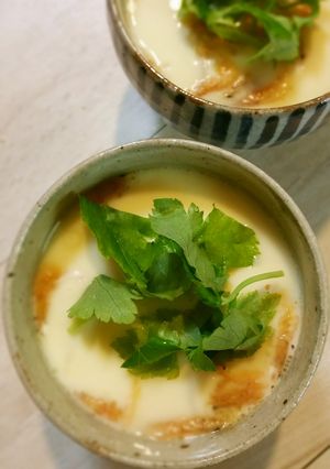 余ったお豆腐入ってます♦今日の茶碗蒸し-レシピのメイン写真