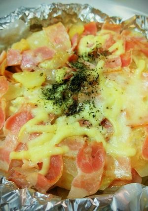 じゃが玉ベーコンのミルフィーユ焼き-レシピのメイン写真