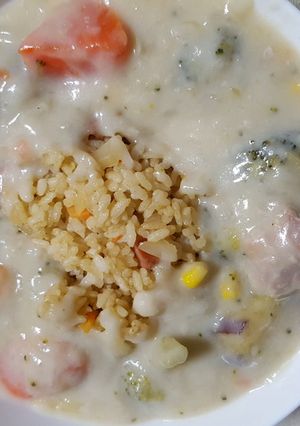 かける派!さつまいものクリームシチュー-レシピのメイン写真