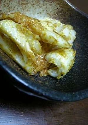 簡単♬カリカリチーズちくわのマヨカレー味-レシピのメイン写真