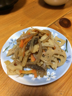 レンコンのきんぴら-レシピのメイン写真