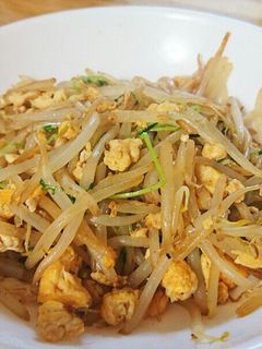 節約!豆苗ともやしの卵炒め-レシピのメイン写真