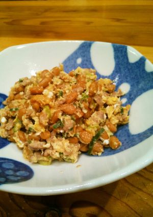 うまうま納豆炒め-レシピのメイン写真