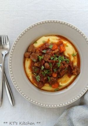 ラム肉とドライトマトの煮込み-レシピのメイン写真