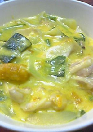 野菜と鶏肉のクリーム煮-レシピのメイン写真