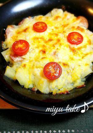 じゃがチーズのトロロ焼き♪-レシピのメイン写真