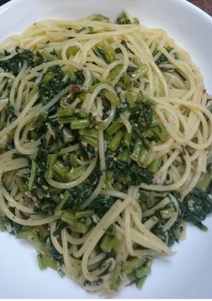 ◆めっちゃ簡単☆大根葉＆じゃこのパスタ◆-レシピのメイン写真