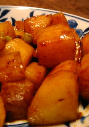 ホクホク長いもの照り焼き-レシピのメイン写真