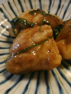 鶏もも肉の大葉照り焼き。-レシピのメイン写真