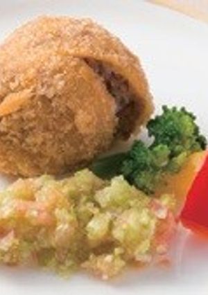 里芋のチーズコロッケ　トマトソース-レシピのメイン写真