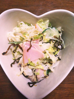白菜&塩昆布コールスローサラダ-レシピのメイン写真