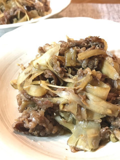 にんにくが効いた!牛肉とごぼうのしぐれ煮-レシピのメイン写真
