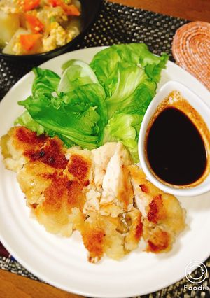 ♡卵不要！旦那喜びチキンカツ-レシピのメイン写真