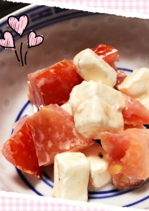 ちょーーー簡単!!激旨♡なトマトサラダ♡-レシピのメイン写真