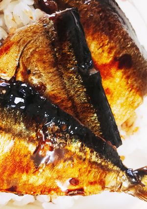 秋刀魚の蒲焼き丼-レシピのメイン写真