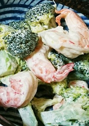 簡単★ブロッコリーと海老のマヨサラダ-レシピのメイン写真