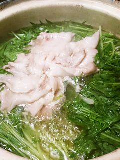 豚肉の、あっさり、美味しい、はりはり鍋-レシピのメイン写真