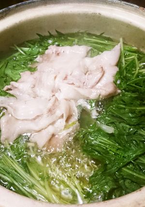 豚肉の、あっさり、美味しい、はりはり鍋-レシピのメイン写真