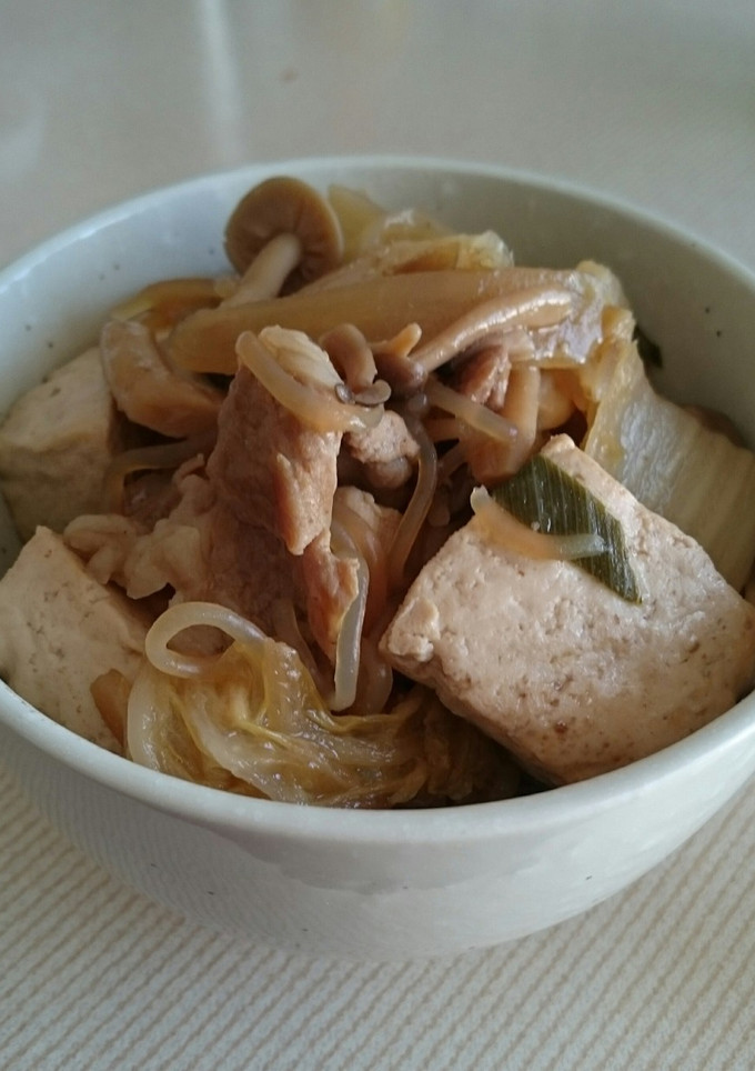 豚肉でお安く簡単に♪すき焼き風煮込み-レシピのメイン写真