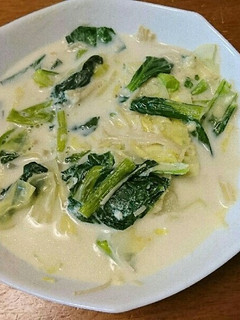ダシダでたっぷり野菜ミルク煮-レシピのメイン写真