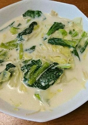 ダシダでたっぷり野菜ミルク煮-レシピのメイン写真