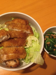 甘辛チキンカツ丼-レシピのメイン写真
