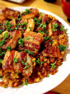 赤レンズ豆で☆豚肉とレンズ豆の煮込み-レシピのメイン写真