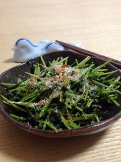豆苗のナムル-レシピのメイン写真