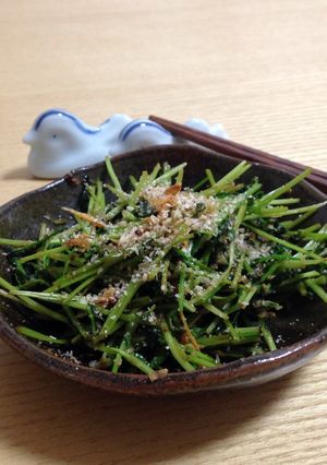 豆苗のナムル-レシピのメイン写真