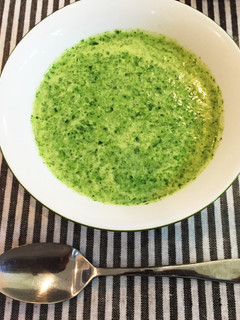栄養満点!葉酸たっぷりほうれん草スープ-レシピのメイン写真