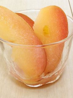 りんごのコンポート♪おもてなしに大活躍☆-レシピのメイン写真