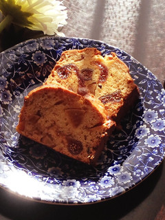 キャラメルの柿イチジクパウンドケーキ♡-レシピのメイン写真