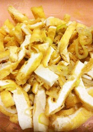 油揚げ薬味ポン酢和え-レシピのメイン写真