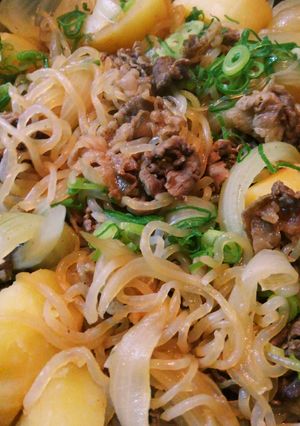 ヘルシー肉じゃが〈糸こんにゃくいっぱぃ〉-レシピのメイン写真