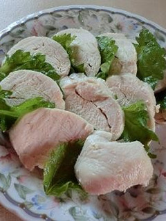 鶏胸肉で簡単ヘルシー 鶏ハム-レシピのメイン写真