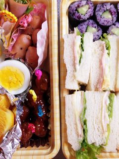 幼稚園親子遠足お弁当-レシピのメイン写真