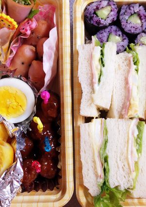 幼稚園親子遠足お弁当-レシピのメイン写真