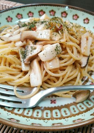 エリンギスパゲティ☆簡単ランチ☆-レシピのメイン写真