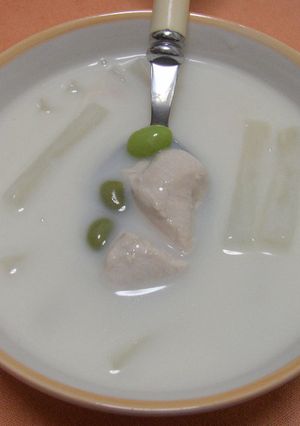 大根の牛乳スープ-レシピのメイン写真